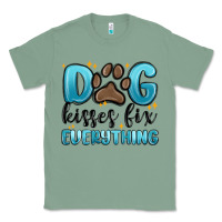 Dog Kisses Fix Everything Classic Tee | Teevron