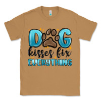 Toasted Coconut dog kisses fix everything Classic Tee - MaliasSmallBusiness