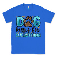 True Royal dog kisses fix everything Classic Tee - MaliasSmallBusiness