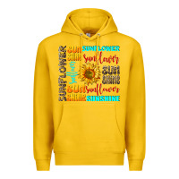 Lemon sunflower sunshine Premium Hoodie - AdoDesignShop