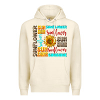 Tofu sunflower sunshine Premium Hoodie - AdoDesignShop