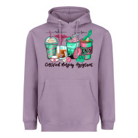 Lavender certified nursing assistant coffee cups Heavyweight Hoodie - Zillion Design Studio