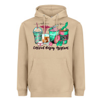 Mushroom certified nursing assistant coffee cups Heavyweight Hoodie - Zillion Design Studio