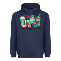 Navy certified nursing assistant coffee cups Heavyweight Hoodie - Zillion Design Studio