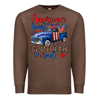 Chestnut American heart southern soul truck Premium Sweatshirt - Neo Western