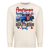 Sandshell American heart southern soul truck Premium Sweatshirt - Neo Western