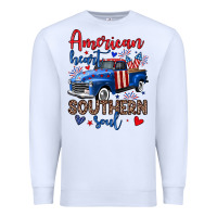 White American heart southern soul truck Premium Sweatshirt - Neo Western