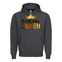 Smoke birthday queen Zipper Hoodie - MaliasSmallBusiness