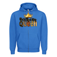 True Royal birthday queen Zipper Hoodie - MaliasSmallBusiness
