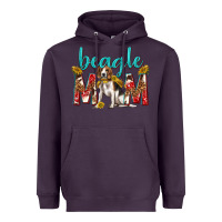 Plum western beagle mom Heavyweight Hoodie - texasbilliewilder