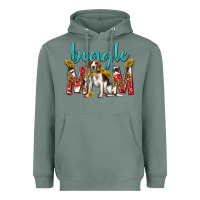 Sage western beagle mom Heavyweight Hoodie - texasbilliewilder