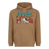 Toasted Coconut western beagle mom Heavyweight Hoodie - texasbilliewilder