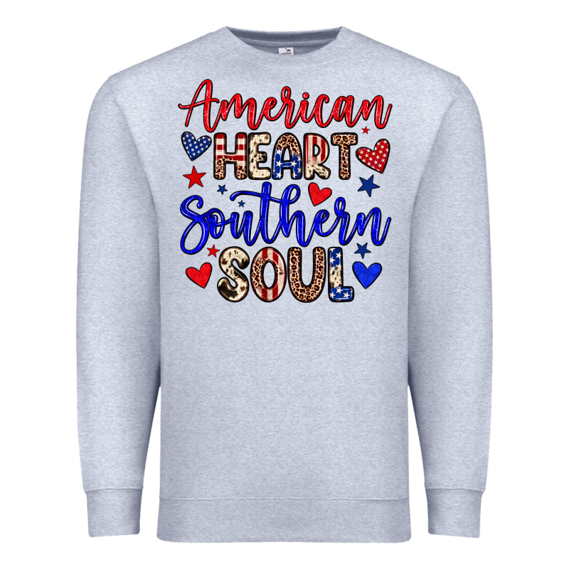 American Heart Southern Soul Premium Sweatshirt by Neo Western | Teevron