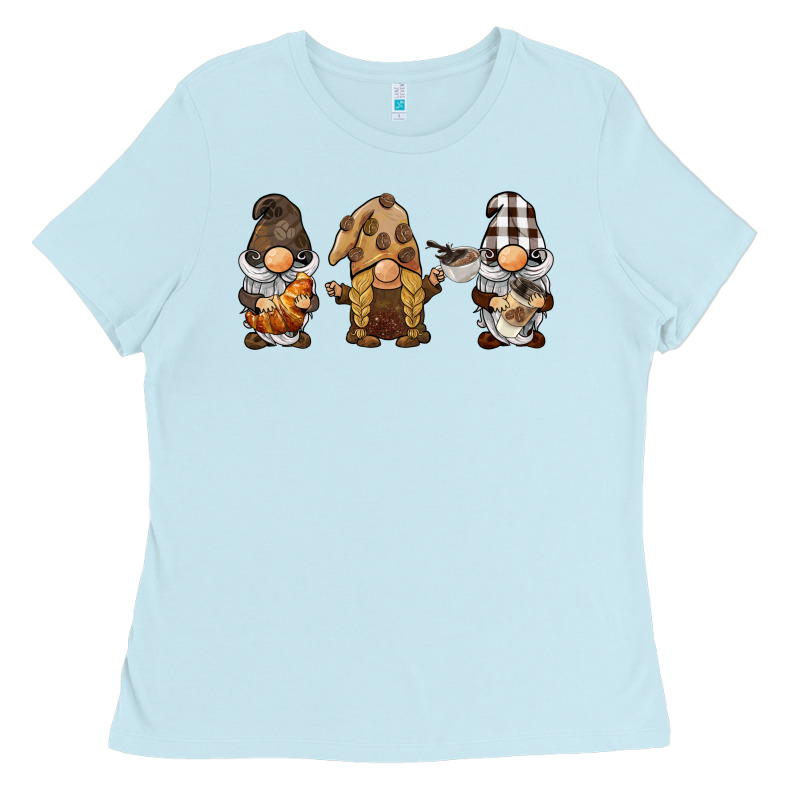 Coffee Gnomes Ladies Tee by BarkalooDesign | Teevron