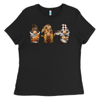 Black coffee gnomes Ladies Tee - BarkalooDesign