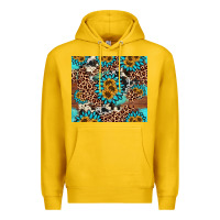 Lemon gemstone sunflower Premium Hoodie - AdoDesignShop