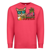 Cardinal hello summer Premium Sweatshirt - SublimationCraftShop
