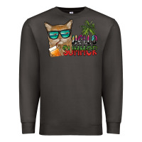 Smoke hello summer Premium Sweatshirt - SublimationCraftShop