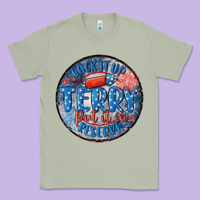 Classic Tee back it up terry put it in reserve