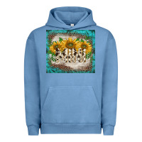 Pigment Pebble Blue western mother's day mini tumbler Urban Hoodie - BarkalooDesign
