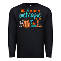 Black welcome fall Premium Sweatshirt - HRA Design Shop