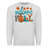 Dove Grey welcome fall Premium Sweatshirt - HRA Design Shop