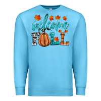Ocean Blue welcome fall Premium Sweatshirt - HRA Design Shop