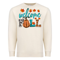 Sandshell welcome fall Premium Sweatshirt - HRA Design Shop