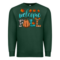 Sports Green welcome fall Premium Sweatshirt - HRA Design Shop
