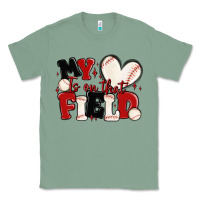 Sage my heart is on that field baseball Classic Tee - MaliasSmallBusiness