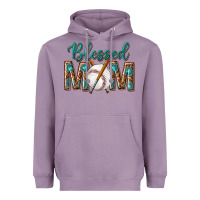 Lavender western blessed mom with baseball Heavyweight Hoodie - texasbilliewilder