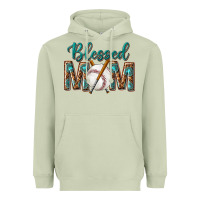 Matcha western blessed mom with baseball Heavyweight Hoodie - texasbilliewilder