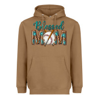 Toasted Coconut western blessed mom with baseball Heavyweight Hoodie - texasbilliewilder