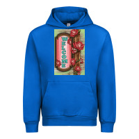 Cobalt Western Red Roses Welcome Urban Hoodie - LillyAllenDesigns