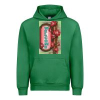 Emerald Western Red Roses Welcome Urban Hoodie - LillyAllenDesigns
