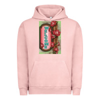 Pigment Salmon Western Red Roses Welcome Urban Hoodie - LillyAllenDesigns