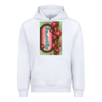 White Western Red Roses Welcome Urban Hoodie - LillyAllenDesigns
