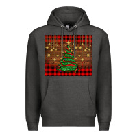 Charcoal Heather Christmas trees Premium Hoodie - AdoDesignShop