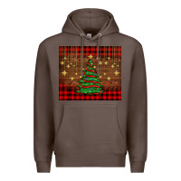 Coffee Christmas trees Premium Hoodie - AdoDesignShop