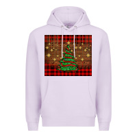 Lilac Christmas trees Premium Hoodie - AdoDesignShop