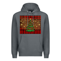 Rock Christmas trees Premium Hoodie - AdoDesignShop