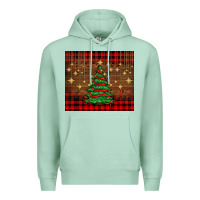 Seafoam Christmas trees Premium Hoodie - AdoDesignShop