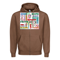 Chestnut autism Zipper Hoodie - MaliasSmallBusiness