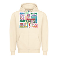 Sandshell autism Zipper Hoodie - MaliasSmallBusiness