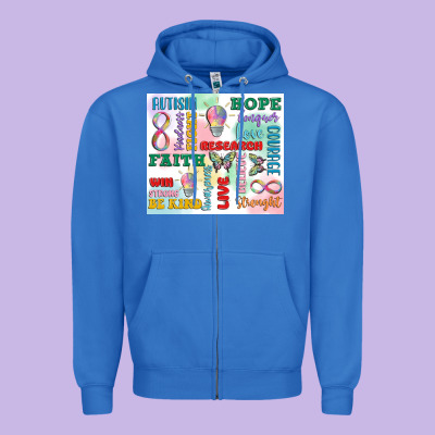 Zipper Hoodie autism