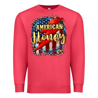 Cardinal American honey 4th of july Premium Sweatshirt - CowGirlArtShop