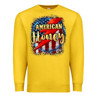 Lemon American honey 4th of july Premium Sweatshirt - CowGirlArtShop