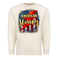 Sandshell American honey 4th of july Premium Sweatshirt - CowGirlArtShop