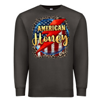 Smoke American honey 4th of july Premium Sweatshirt - CowGirlArtShop