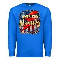 True Royal American honey 4th of july Premium Sweatshirt - CowGirlArtShop